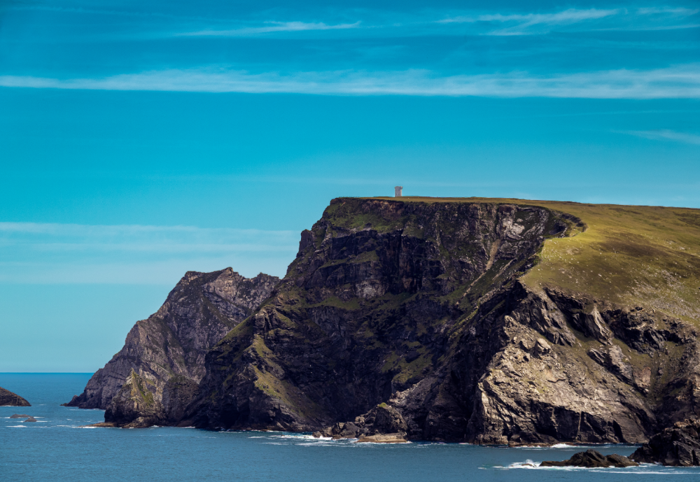 Slieve League coastal landscape photographed for licensing